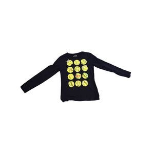 Crewcuts “Do You Speak Emoji” LS Shirt, Size 14